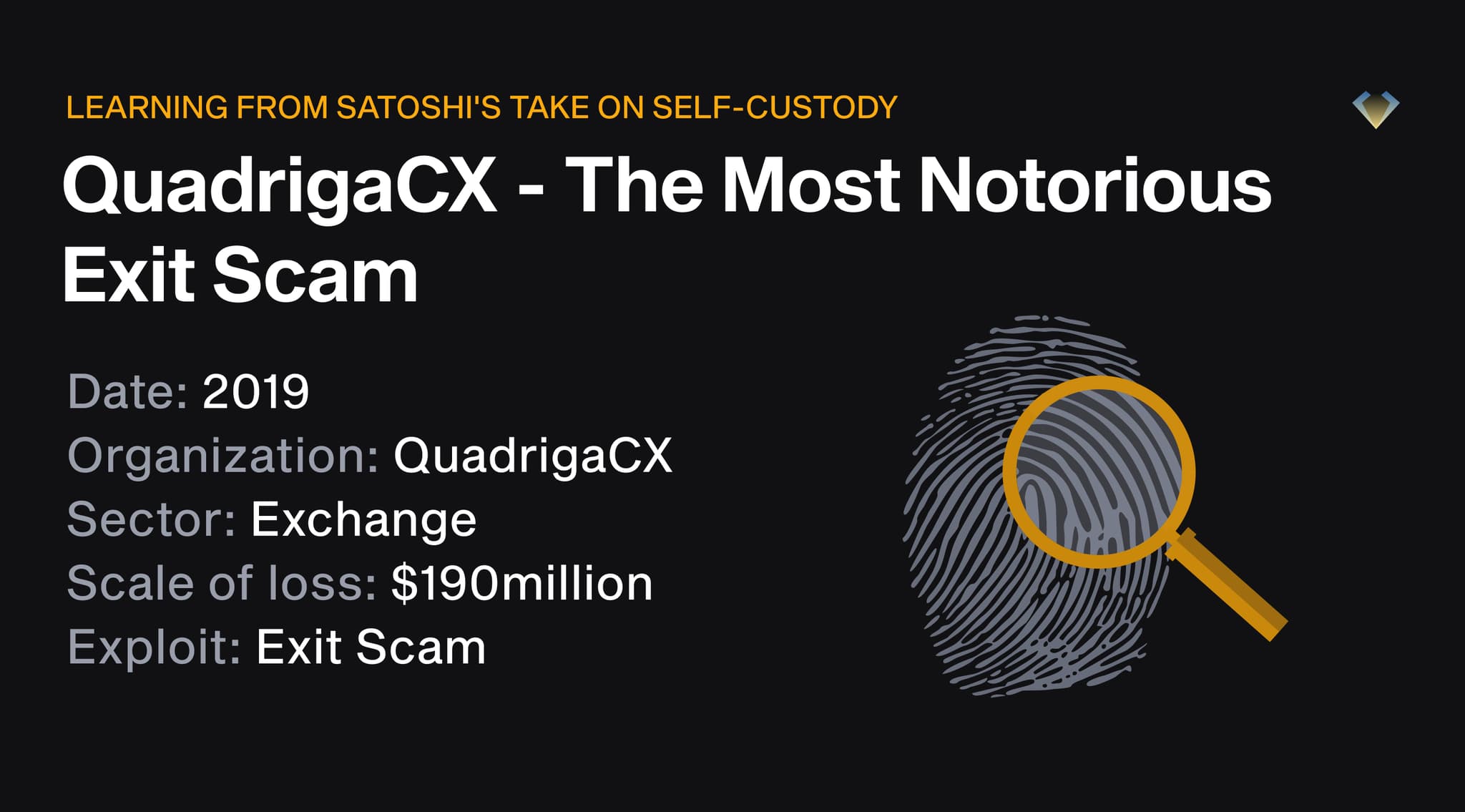 QuadrigaCX exit scam, 2019: crypto exchange lost $190 million